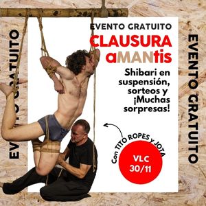Evento gratuito SHIBARI EN SUSPENSIÓN | Valencia [30/11/23]